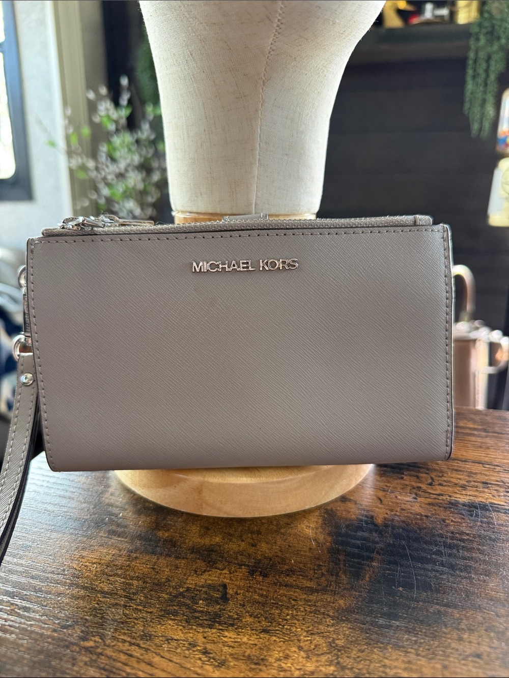 Michael Kors Gray Wallet